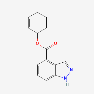 cyclohex-2-en-1-yl 1H-indazole-4-carboxylate