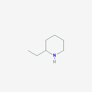 molecular formula C7H15N B074283 2-乙基哌啶 CAS No. 1484-80-6