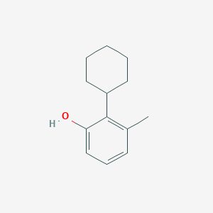 B074284 2-Cyclohexyl-3-methylphenol CAS No. 1596-10-7