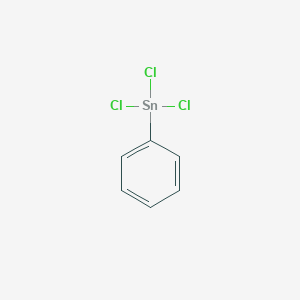 molecular formula C6H5Cl3Sn B074287 Phenyltin trichloride CAS No. 1124-19-2