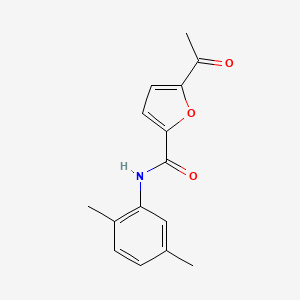 5-acetyl-N-(2,5-dimethylphenyl)furan-2-carboxamide