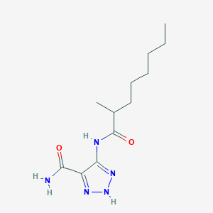 5-(2-methyloctanoylamino)-2H-triazole-4-carboxamide