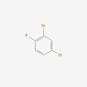 molecular formula C6H3Br2F B074303 2,4-Dibromo-1-fluorobenzene CAS No. 1435-53-6