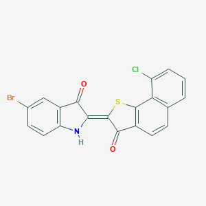 molecular formula C20H9BrClNO2S B074306 Vat Black 16 CAS No. 1328-19-4