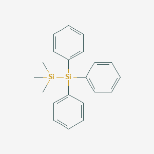 molecular formula C21H24Si2 B074313 1,1,1-Trimethyl-2,2,2-triphenyldisilane CAS No. 1450-18-6