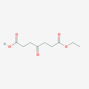 molecular formula C9H14O5 B074314 7-Ethoxy-4,7-dioxoheptanoic acid CAS No. 1506-55-4