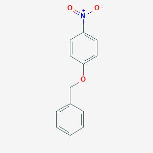 molecular formula C13H11NO3 B074327 苯，1-硝基-4-(苯甲氧基)- CAS No. 1145-76-2
