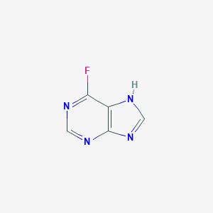 molecular formula C5H3FN4 B074353 6-氟嘌呤 CAS No. 1480-89-3