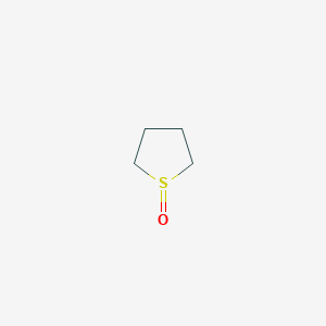 molecular formula C4H8OS B074360 四亚甲基亚砜 CAS No. 1600-44-8