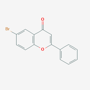 molecular formula C15H9BrO2 B074378 6-溴黄酮 CAS No. 1218-80-0