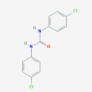 molecular formula C13H10Cl2N2O B074380 1,3-双(4-氯苯基)脲 CAS No. 1219-99-4