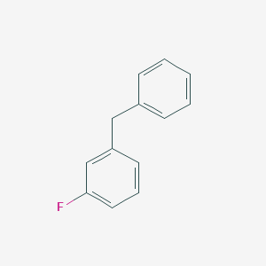 B074392 Benzene, 1-fluoro-3-(phenylmethyl)- CAS No. 1496-00-0
