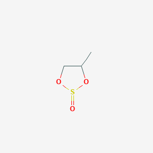 molecular formula C3H6O3S B074400 亚硫酸丙烯酯 CAS No. 1469-73-4