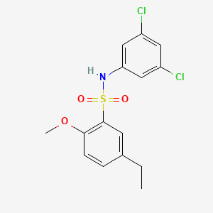 N-(3,5-dichlorophenyl)-5-ethyl-2-methoxybenzenesulfonamide