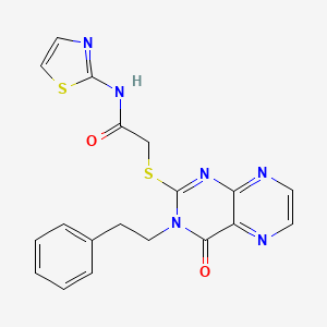 molecular formula C19H16N6O2S2 B7440783 Pitcoin1 