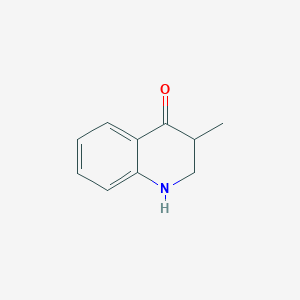 molecular formula C10H11NO B7440812 2,3-Dihydro-3-methyl-4(1H)-quinolinone 