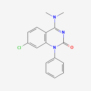 molecular formula C16H14ClN3O B7440936 MAT2A inhibitor 3 
