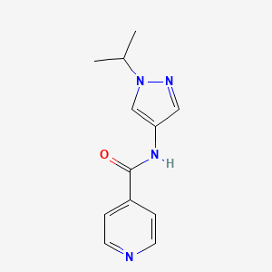 N-[1-(propan-2-yl)-1H-pyrazol-4-yl]pyridine-4-carboxamide