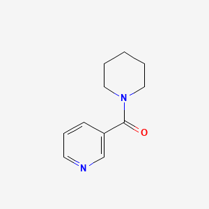 molecular formula C11H14N2O B7441140 哌啶-1-基（吡啶-3-基）甲酮 