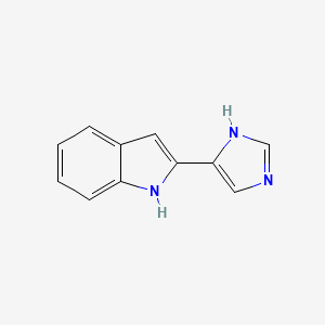 2-(1H-Imidazole-4-yl)-1H-indole