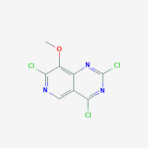 2,4,7-Trichloro-8-methoxypyrido[4,3-d]pyrimidine