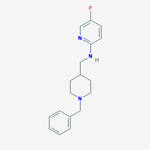 N-((1-Benzylpiperidin-4-yl)methyl)-5-fluoropyridin-2-amine