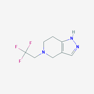 5-(2,2,2-Trifluoroethyl)-1,4,6,7-tetrahydropyrazolo[4,3-c]pyridine