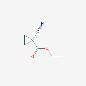 molecular formula C7H9NO2 B074422 1-氰基环丙烷甲酸乙酯 CAS No. 1558-81-2