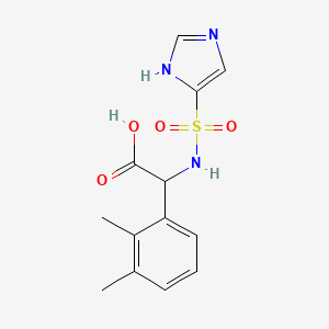 2-(2,3-dimethylphenyl)-2-(1H-imidazol-5-ylsulfonylamino)acetic acid