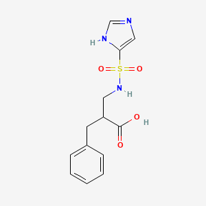 2-benzyl-3-(1H-imidazol-5-ylsulfonylamino)propanoic acid