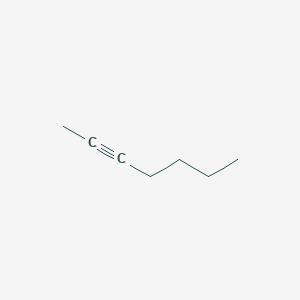 molecular formula C7H12 B074451 2-庚炔 CAS No. 1119-65-9