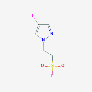 2-(4-Iodopyrazol-1-yl)ethanesulfonyl fluoride