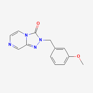 2-[(3-Methoxyphenyl)methyl]-[1,2,4]triazolo[4,3-a]pyrazin-3-one