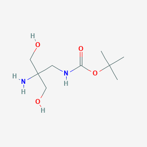 tert-butylN-[2-amino-3-hydroxy-2-(hydroxymethyl)propyl]carbamate