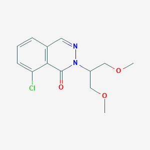 8-Chloro-2-(1,3-dimethoxypropan-2-yl)phthalazin-1-one