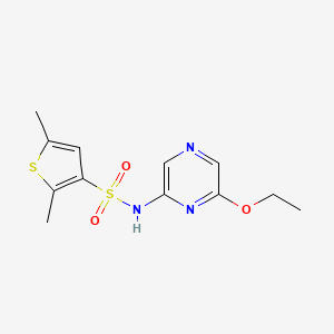 N-(6-ethoxypyrazin-2-yl)-2,5-dimethylthiophene-3-sulfonamide