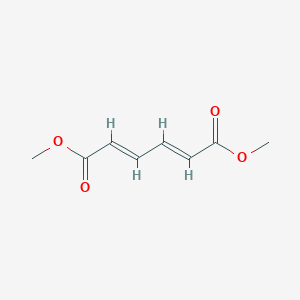 molecular formula C8H10O4 B074490 反式、反式-二甲基顺丁烯二酸酯 CAS No. 1119-43-3