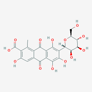 molecular formula C22H20O13 B074498 胭脂红 CAS No. 1390-65-4