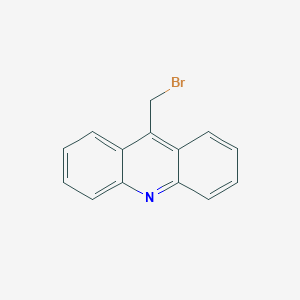 molecular formula C14H10BrN B074509 9-(溴甲基)吖啶 CAS No. 1556-34-9
