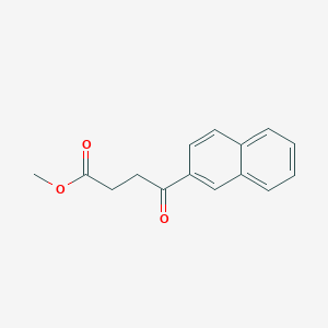 molecular formula C15H14O3 B074511 4-萘-2-基-4-氧代丁酸甲酯 CAS No. 1590-21-2