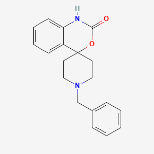 molecular formula C19H20N2O2 B7451422 1'-benzylspiro[1H-3,1-benzoxazine-4,4'-piperidine]-2-one 