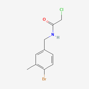 N-(4-Bromo-3-methylbenzyl)-2-chloroacetamide