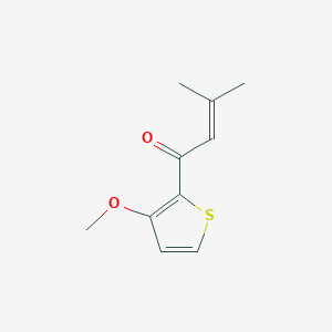 1-(3-Methoxythiophen-2-yl)-3-methylbut-2-en-1-one