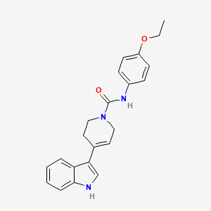 N-(4-ethoxyphenyl)-4-(1H-indol-3-yl)-3,6-dihydropyridine-1(2H)-carboxamide