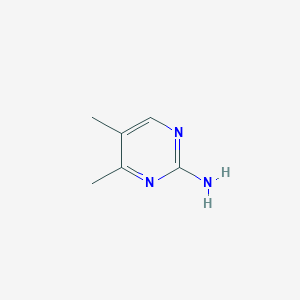 molecular formula C6H9N3 B074520 4,5-二甲基嘧啶-2-胺 CAS No. 1193-74-4