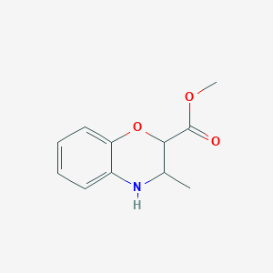 methyl 3-methyl-3,4-dihydro-2H-1,4-benzoxazine-2-carboxylate