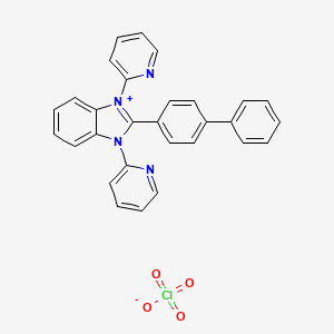 molecular formula C29H21ClN4O4 B7452064 CID 16196160 