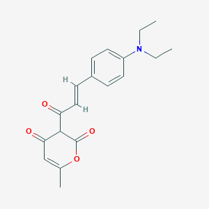 molecular formula C19H21NO4 B7452087 CID 16196356 