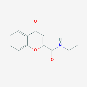 4-oxo-N-propan-2-ylchromene-2-carboxamide