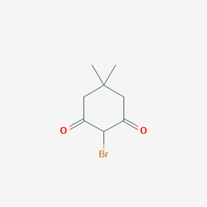 molecular formula C8H11BrO2 B074522 1,3-环己二酮，2-溴-5,5-二甲基- CAS No. 1195-91-1